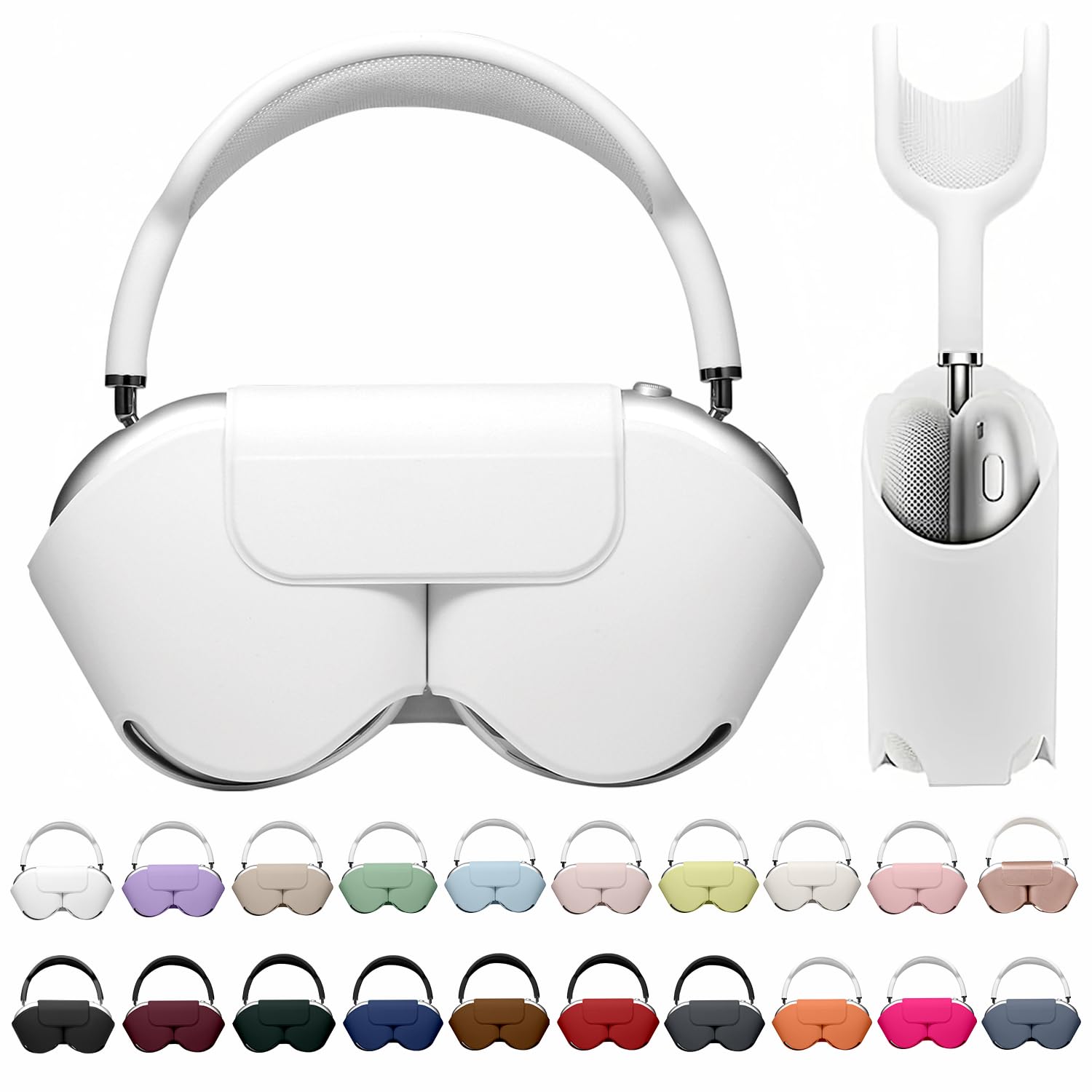 Amazon.com: Maxjoy for Apple Airpods Max Smart Case Cover, Soft PU